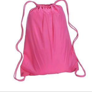 Pink sack bag